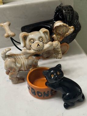 Yankee candle tealight holder Ceramic Halloween